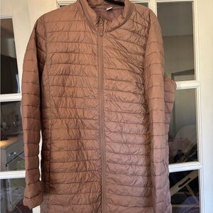 Old Navy Women's Tan Puffer Jacket